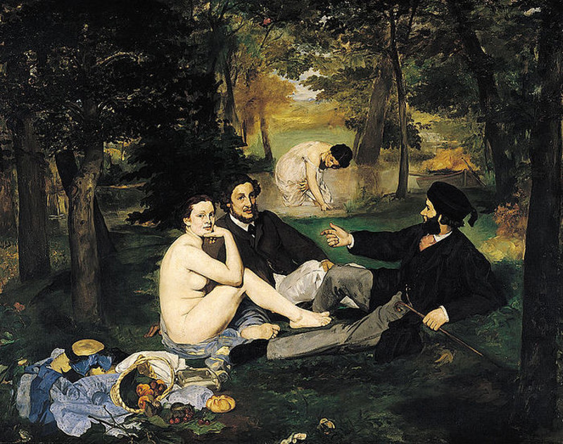 «Завтрак на траве» Эдуарда Мане, 1863