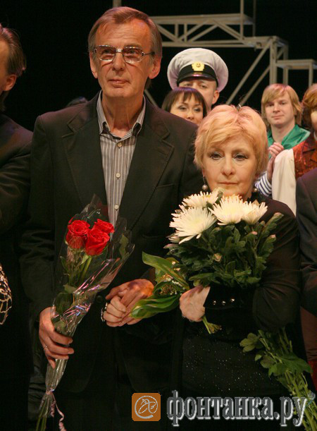 С Ириной Соколовой на вечере 90-летия ТЮЗа