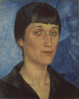 К.С.Петров-Водкин. Портрет А. А. Ахматовой. 1922 г.
